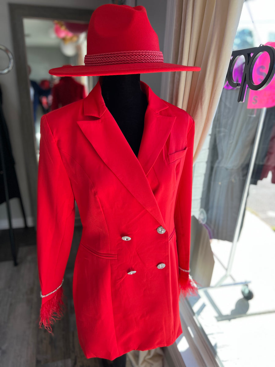 Red Fox Dress – Kinloch Boutique