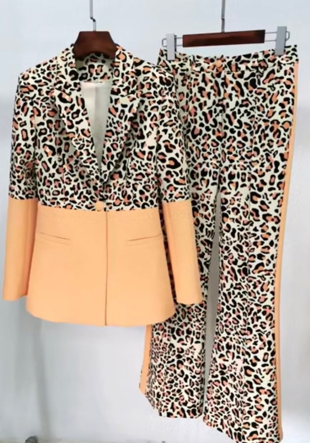 Star Leopard 2PC Suit